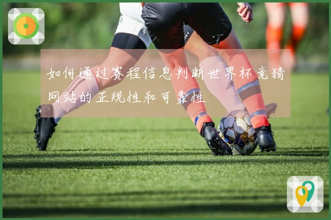 如何通过赛程信息判断世界杯竞猜网站的正规性和可靠性