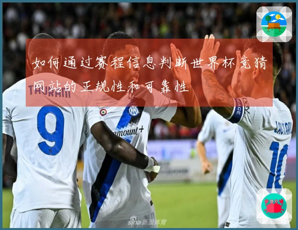 如何通过赛程信息判断世界杯竞猜网站的正规性和可靠性